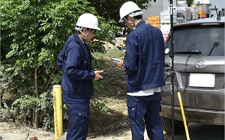 土木・環境分野では、現場に密着した実践的な教育を行っています。